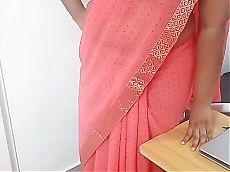 Amma Pink Saree Fantasy Role Play